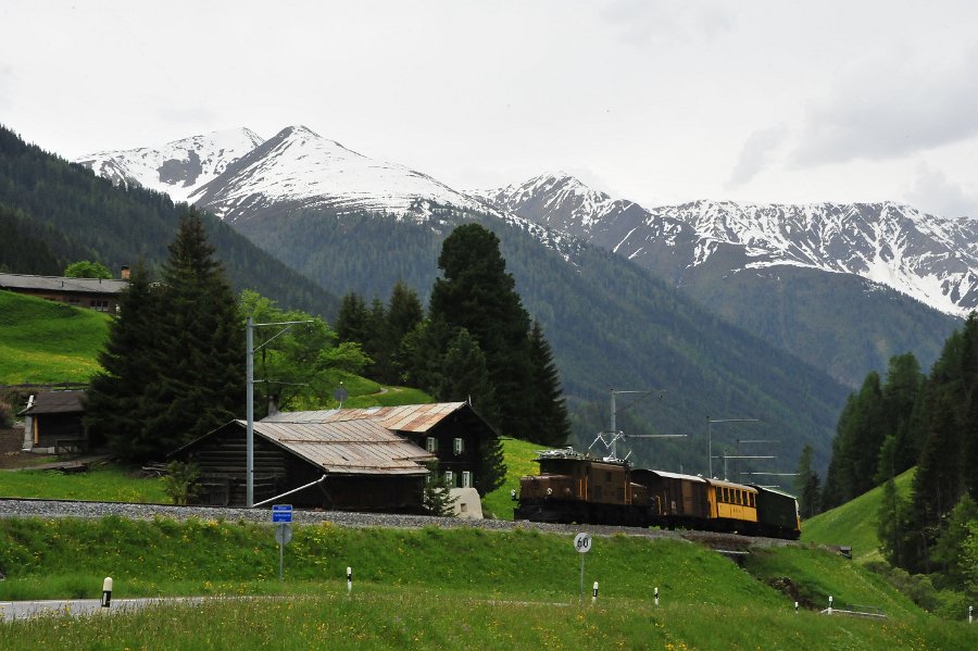 2019.06.11 RhB Ge 6-6 I 415 Krokodil von Davos nach Filisur und zurück (24)